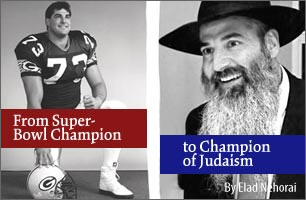 From Super Bowl Champion to Champion of Judaism